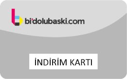 Barkodlu Plastik Kart Ön